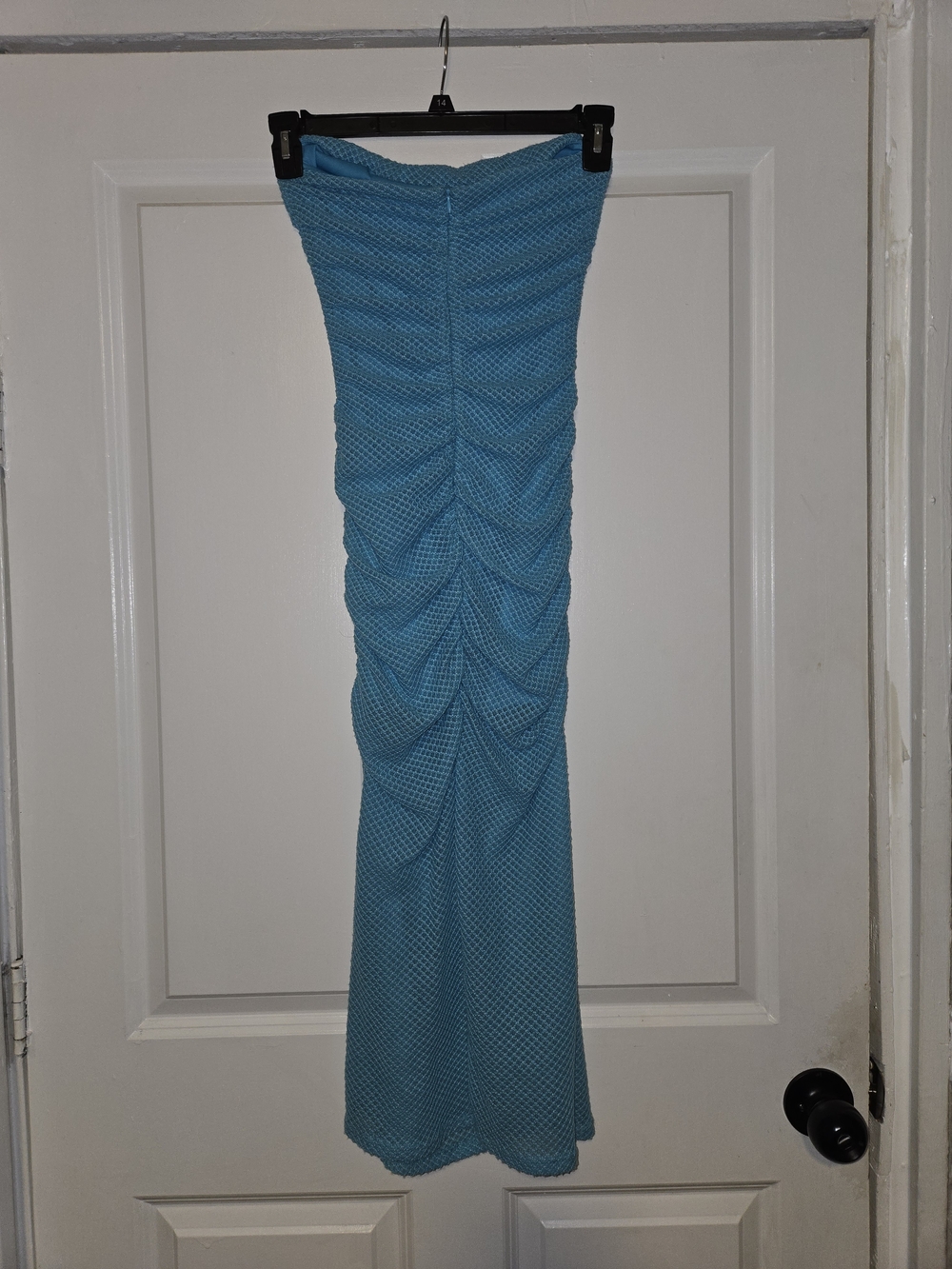Sexy Ruched Tube Top Maxi Dress - Picture 8 of 12